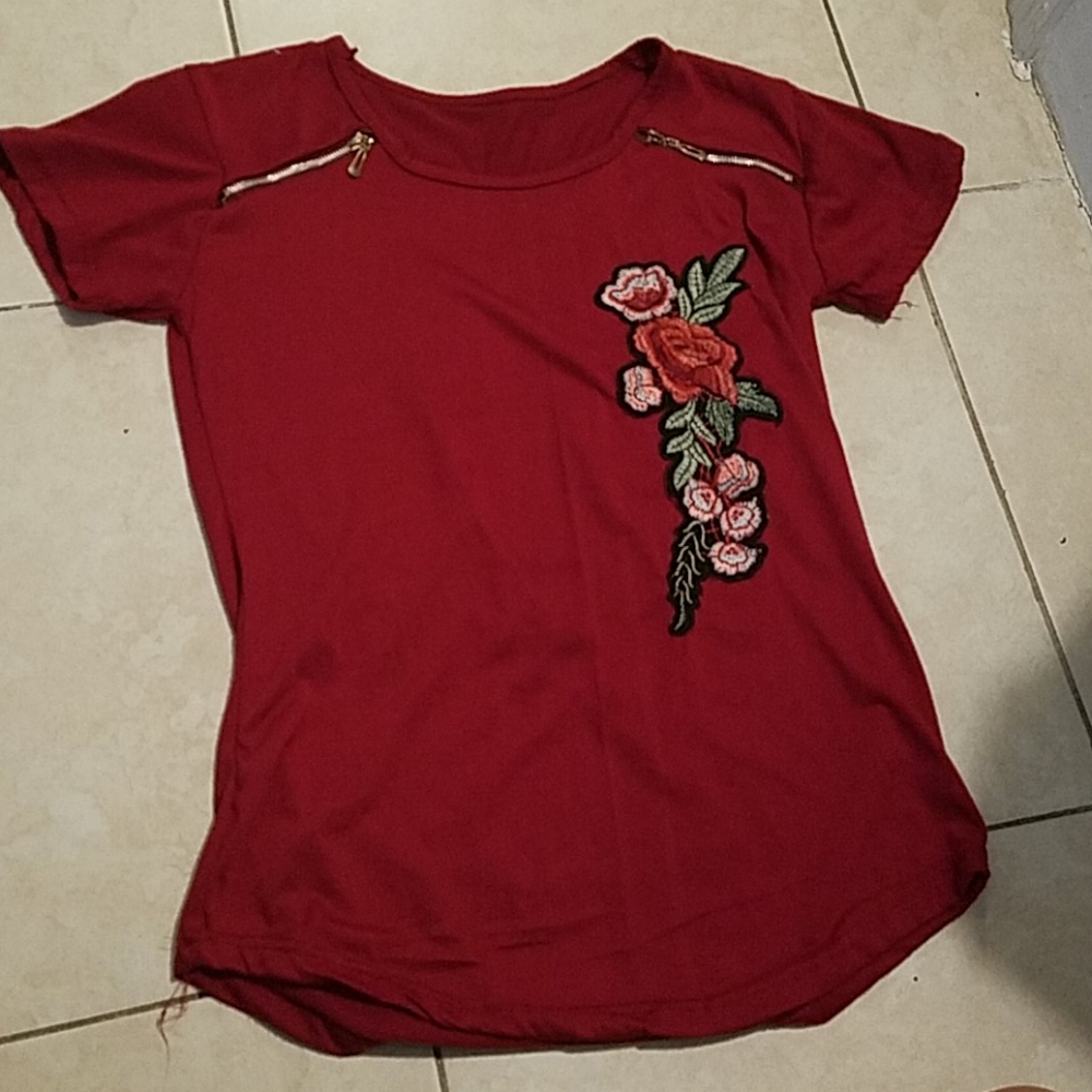 red shirt